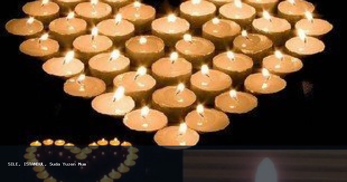 ŞİLE Suda Yüzen Mum Uygulama ve Destek